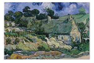 Riproduzione quadro Vincent Van Gogh - Case a Auvers