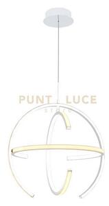 Lampada a sospensione chanel, led 50w 3000k 4500lm, dimmerabile, bi