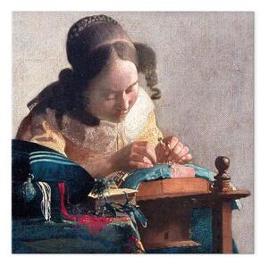 Riproduzione quadro Jan Vermeer - The Lacemaker