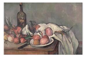 Riproduzione quadro Paul Cézanne - Natura morta con cipolle