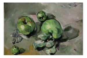 Riproduzione Paul Cézanne - Mele Verdi