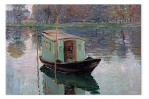 Riproduzione quadro Claude Monet - La barca officina