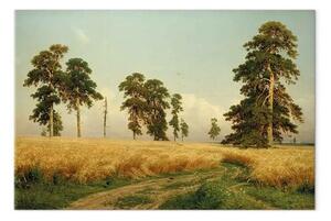 Quadro famoso Ivan Ivanovich Shishkin - Campo di segale