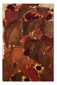 Quadro famoso Egon Schiele - Girasoli II