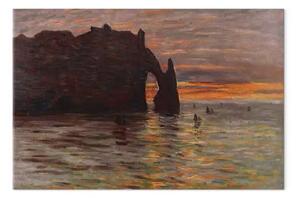 Quadro famoso Claude Monet - Tramonto