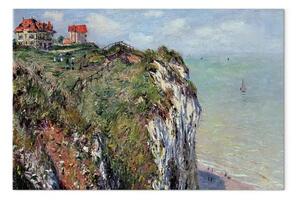 Quadro famoso Claude Monet - Cliff at Dieppe