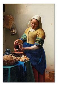 Quadro famoso Jan Vermeer - Lattaia