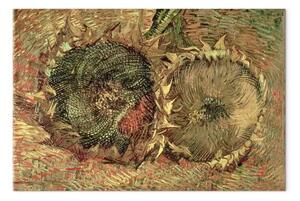 Quadro famoso Vincent Van Gogh - Due girasoli recisi