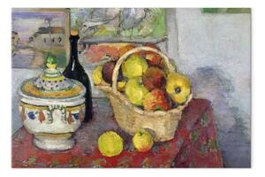 Quadro famoso Paul Cézanne - Natura morta con zuppiera