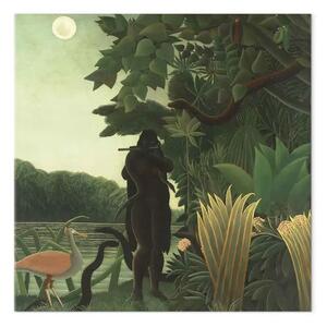 Riproduzione Henri Rousseau - L'incantatrice di serpenti