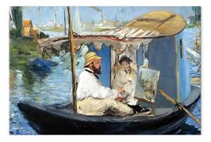 Riproduzione quadro Edouard Manet - La chiatta
