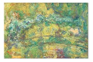 Riproduzione Claude Monet - La passerella sul laghetto delle ninfee
