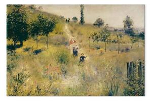 Riproduzione quadro Pierre-Auguste Renoir - Sentiero in salita tra l'erba alta