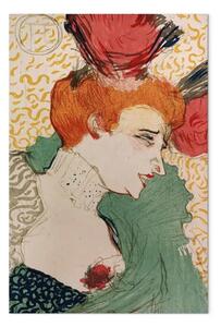 Quadro famoso Henri de Toulouse-Lautrec - Mademoiselle Marcelle Lender