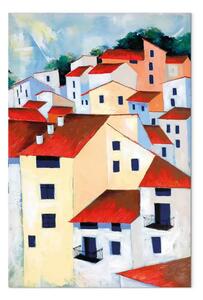 Quadro contemporaneo Casa su casa