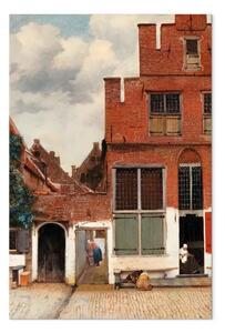 Quadro famoso Jan Vermeer - Stradina di Delft