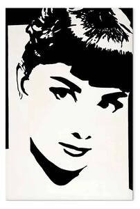 Quadro contemporaneo Audrey Hepburn