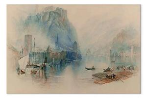 Quadro famoso William Turner - Burgen am Rhein (Il Reno Castellato)