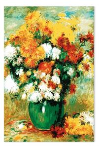Quadro famoso Pierre-Auguste Renoir - Bouquet di crisantemo
