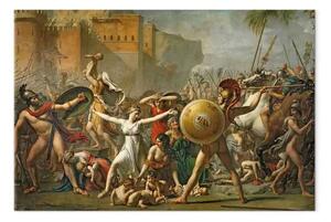 Riproduzione Jacques-Louis David - Le Sabine