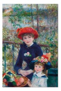 Riproduzione quadro Pierre-Auguste Renoir - Due sorelle (sulla terrazza)