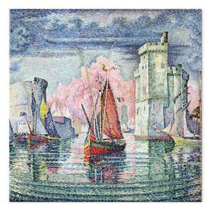 Quadro famoso Paul Signac - Il porto di La Rochelle