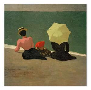 Riproduzione quadro Félix Vallotton - Sulla spiaggia