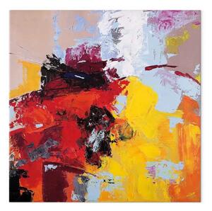 Quadro moderno Can-can - astrazione colorata