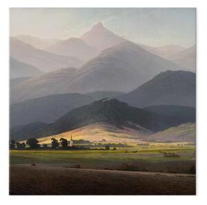 Riproduzione Caspar David Friedrich - Giant Mountains