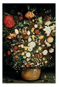 Riproduzione Jan Brueghel il Vecchio - Vaso con fiori