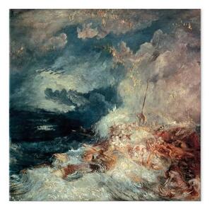 Riproduzione William Turner - Fire at Sea