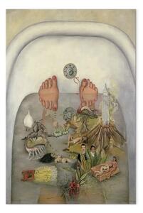 Quadro famoso Frida Kahlo - Cosa mi ha dato l'acqua