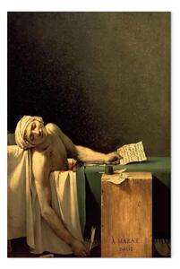 Quadro famoso Jacques-Louis David - La morte di Marat