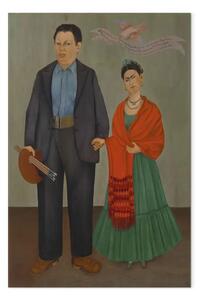 Riproduzione quadro Frida Kahlo - Frieda e Diego Rivera