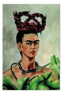 Quadro famoso Frida Kahlo - Autoritratto con treccia