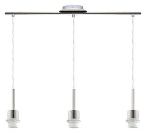 Brilagi - Lampadario LED a sospensione NUBILA 3xE27/60W/230V nero