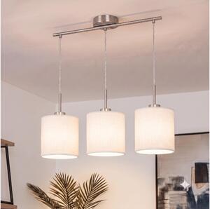 Brilagi - Lampadario LED su cavo NUBILA 3xE27/60W/230V bianco