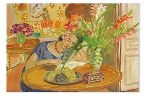 Riproduzione quadro Henri Matisse - Femme aux Glaieuls