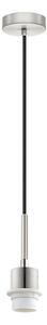 Brilagi - Lampadario LED a sospensione su cavo NUBILA 1xE27/60W/230V diam. 14 cm nero/rosa
