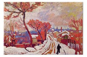 Riproduzione quadro André Derain - Paesaggio nella neve