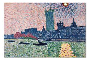 Riproduzione quadro André Derain - Westminster dalla South Bank, Londra