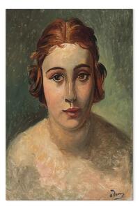Riproduzione quadro André Derain - Ritratto di giovane donna