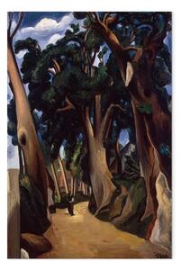 Quadro famoso André Derain - Strada per Castel Gandolfo