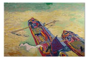 Riproduzione quadro André Derain - Le due chiatte