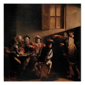 Riproduzione quadro Caravaggio - Vocazione di san Matteo