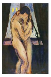 Riproduzione quadro Edvard Munch - Il bacio