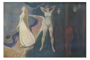 Quadro famoso Edvard Munch - The Woman in Three Stages
