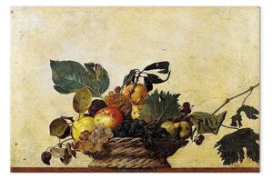 Riproduzione quadro Caravaggio - Canestra di frutta