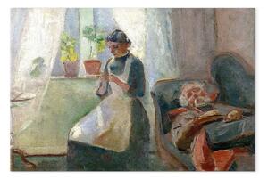 Riproduzione quadro Edvard Munch - Afternoon Nap