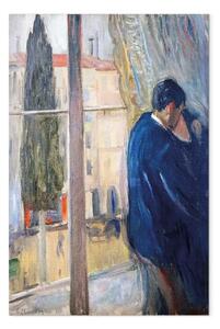Riproduzione quadro Edvard Munch - Bacio